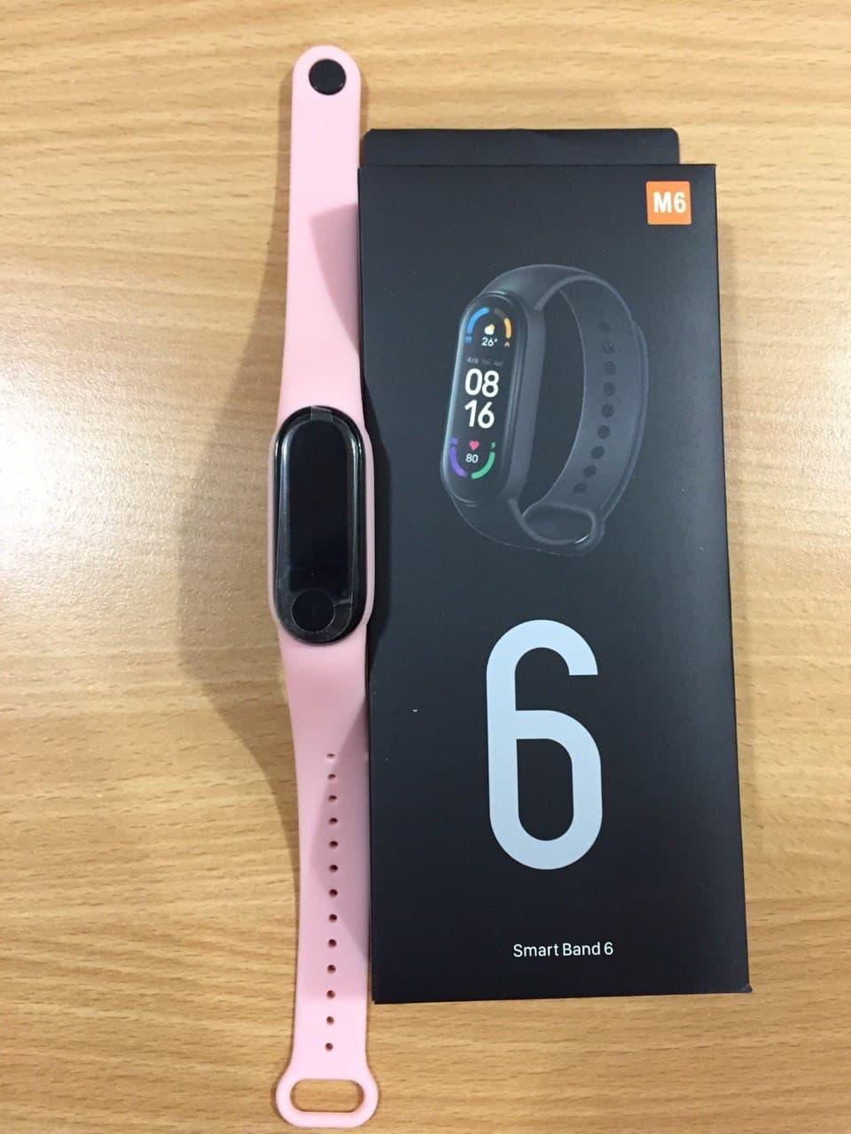 Фітнес-Браслет SMART BAND М6 СмартЧаси M6 Фітнес-трекер Рожевий