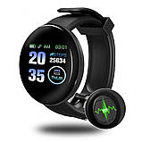 Смарт-годинник Smart Watch D18 з функцією тонометра blue, фото 6