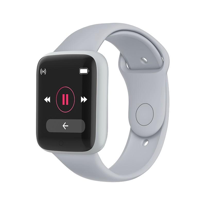 Смарт-годинник Smart Watch Y68S крокомір підрахунок калорій кольоровий екран Gray