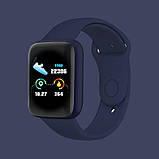Смарт-годинник Smart Watch Y68S крокомір підрахунок калорій кольоровий екран White, фото 5