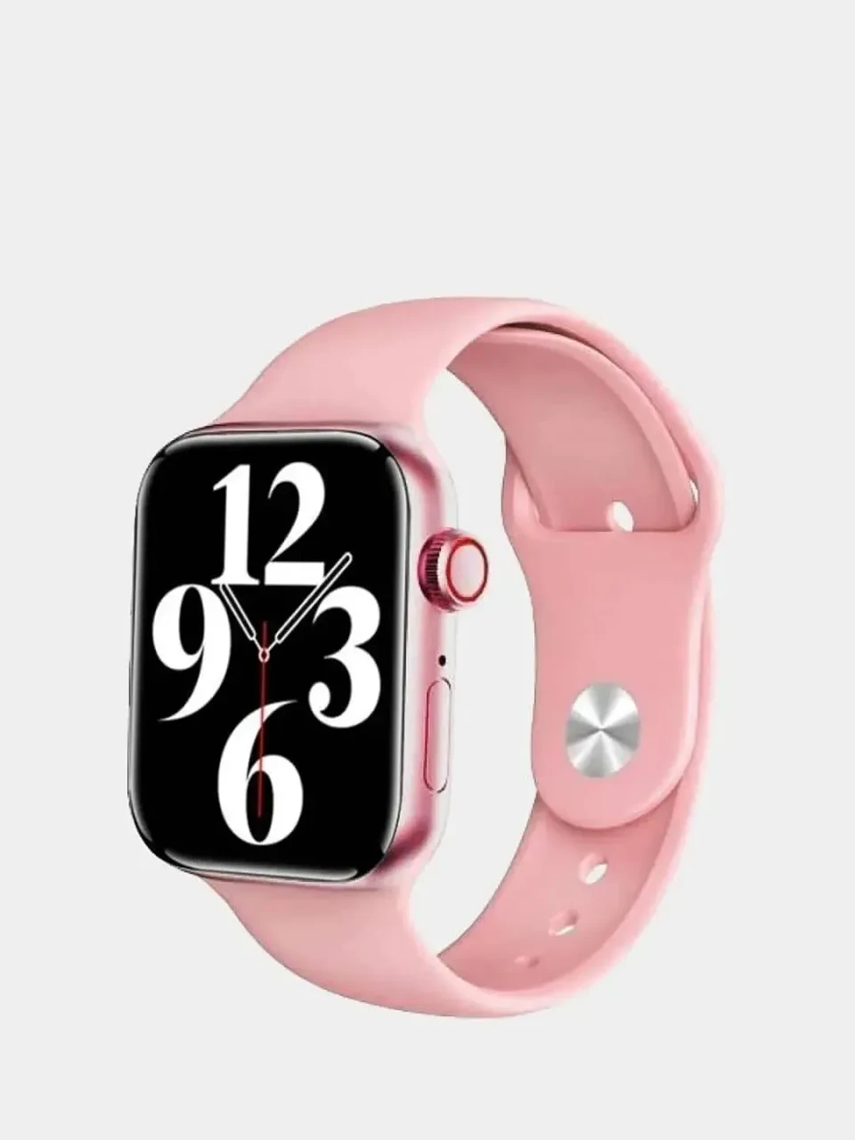 Розумний смарт годинник Watch Series M16 mini 38mm з магнітною зарядкою та мікрофоном Pink