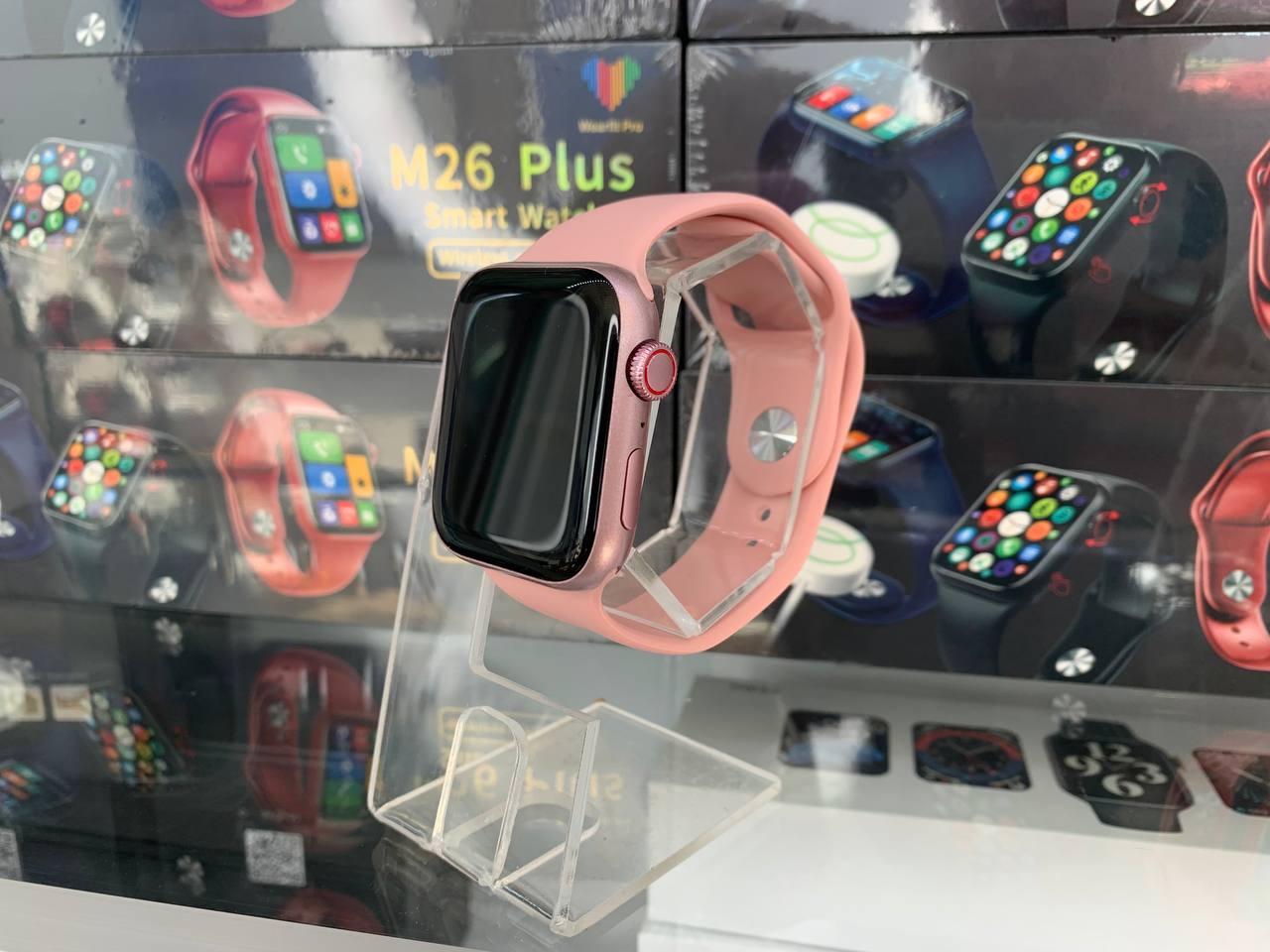 Смарт-годинник 6-го покоління Smart watch М26 PLUS Pink