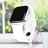 Смарт-годинник Т800 Promax Smart watch 8 wireless charging White, фото 3