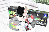 Смарт-годинник Т800 Promax Smart watch 8 wireless charging Pink, фото 6