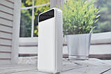 Power Bank Smart Intelligent Fast Charging Павербанк портативний зарядний пристрій 20000mAh White, фото 4
