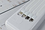 Power Bank Super Charge Павербанк портативний зарядний пристрій 20000mAh White, фото 8