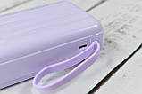 Power Bank Super Charge Павербанк портативний зарядний пристрій 20000mAh Violet, фото 6