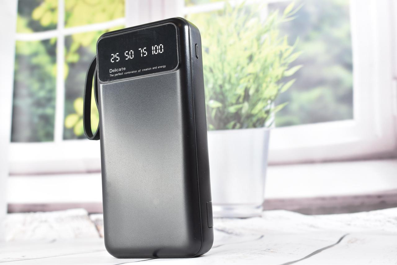 Power Bank Super Charge Павербанк портативний зарядний пристрій 20000mAh Black