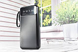 Power Bank Super Charge Павербанк портативний зарядний пристрій 20000mAh Black, фото 3