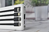 Power Bank Fast Charger Павербанк швидка зарядка 10000 mAh White, фото 6