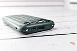 Power Bank Fast Charger Павербанк швидка зарядка 10000 mAh Green, фото 5