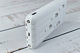 Solar Power Bank Павербанк з сонячною батареєю + ліхтарик 10000 mAh White, фото 9