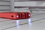 Smart Power Box Павербанк з швидкою зарядкаю + Ліхтарик 10000 mAh Red, фото 5