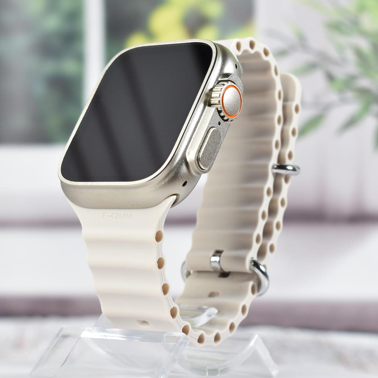 Смарт-годинник GS ULTRA 8 Smart watch 8 series 49 mm NFC White