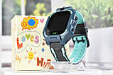 Дитячий Смарт Гостинник Baby watch q19 gps трекер Green, фото 4