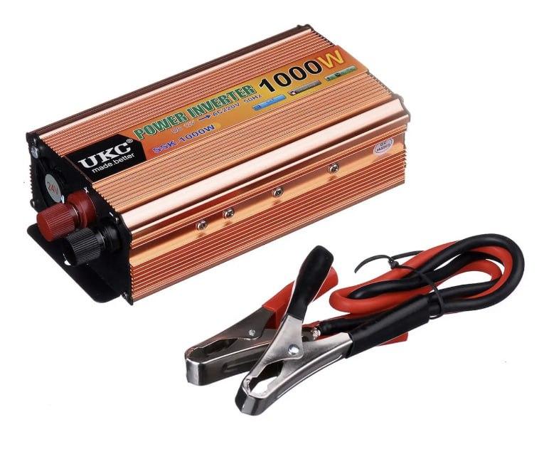 Перетворювач напруги/інвертор 12/220V AC/DC 1000W SSK