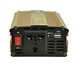 Перетворювач напруги/інвертор 12/220V AC/DC 1000W SSK, фото 4