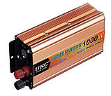 Перетворювач напруги/інвертор 12/220V AC/DC 1000W SSK, фото 6