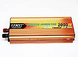 Перетворювач напруги/інвертор 12/220V AC/DC 2000W SSK, фото 3