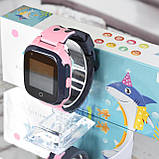 Дитячий смарт-годинок w16 Smart Baby Watch GPS Tracker, SOS, Smart Phone Pink, фото 3