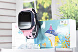 Дитячий смарт-годинок w16 Smart Baby Watch GPS Tracker, SOS, Smart Phone Pink, фото 5