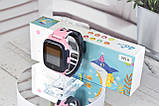 Дитячий смарт-годинок w16 Smart Baby Watch GPS Tracker, SOS, Smart Phone Pink, фото 6