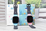 Дитячий смарт-годинок w16 Smart Baby Watch GPS Tracker, SOS, Smart Phone Pink, фото 11
