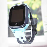 Дитячий смарт-годинок w16 Smart Baby Watch GPS Tracker, SOS, Smart Phone Blue, фото 3