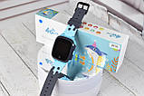 Дитячий смарт-годинок w16 Smart Baby Watch GPS Tracker, SOS, Smart Phone Blue, фото 6