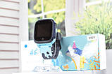 Дитячий смарт-годинок w16 Smart Baby Watch GPS Tracker, SOS, Smart Phone Blue, фото 7