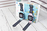 Дитячий смарт-годинок w16 Smart Baby Watch GPS Tracker, SOS, Smart Phone Blue, фото 9