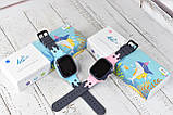 Дитячий смарт-годинок w16 Smart Baby Watch GPS Tracker, SOS, Smart Phone Blue, фото 11