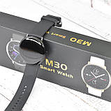 Жіночий Смарт Годинник М30 Smart Watch SUPER AMOLED Black, фото 3
