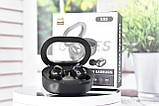 Бездротові вакуумні сенсорні навушники E8S Games stereo earphones Black, фото 8