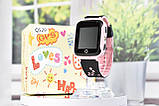 Дитячий Смарт Годинник Q529 Smart Baby Watch Q529 з GPS Pink, фото 6