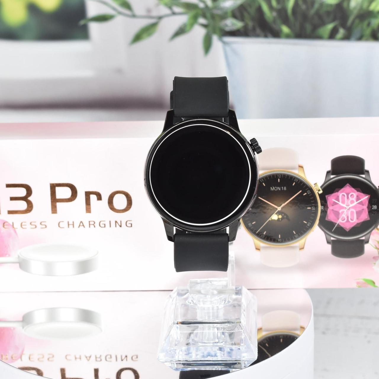 Жіночий смарт годинник G3 Pro Smart watch woman style Black