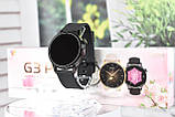Жіночий смарт годинник G3 Pro Smart watch woman style Black, фото 5
