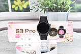 Жіночий смарт годинник G3 Pro Smart watch woman style Black, фото 6