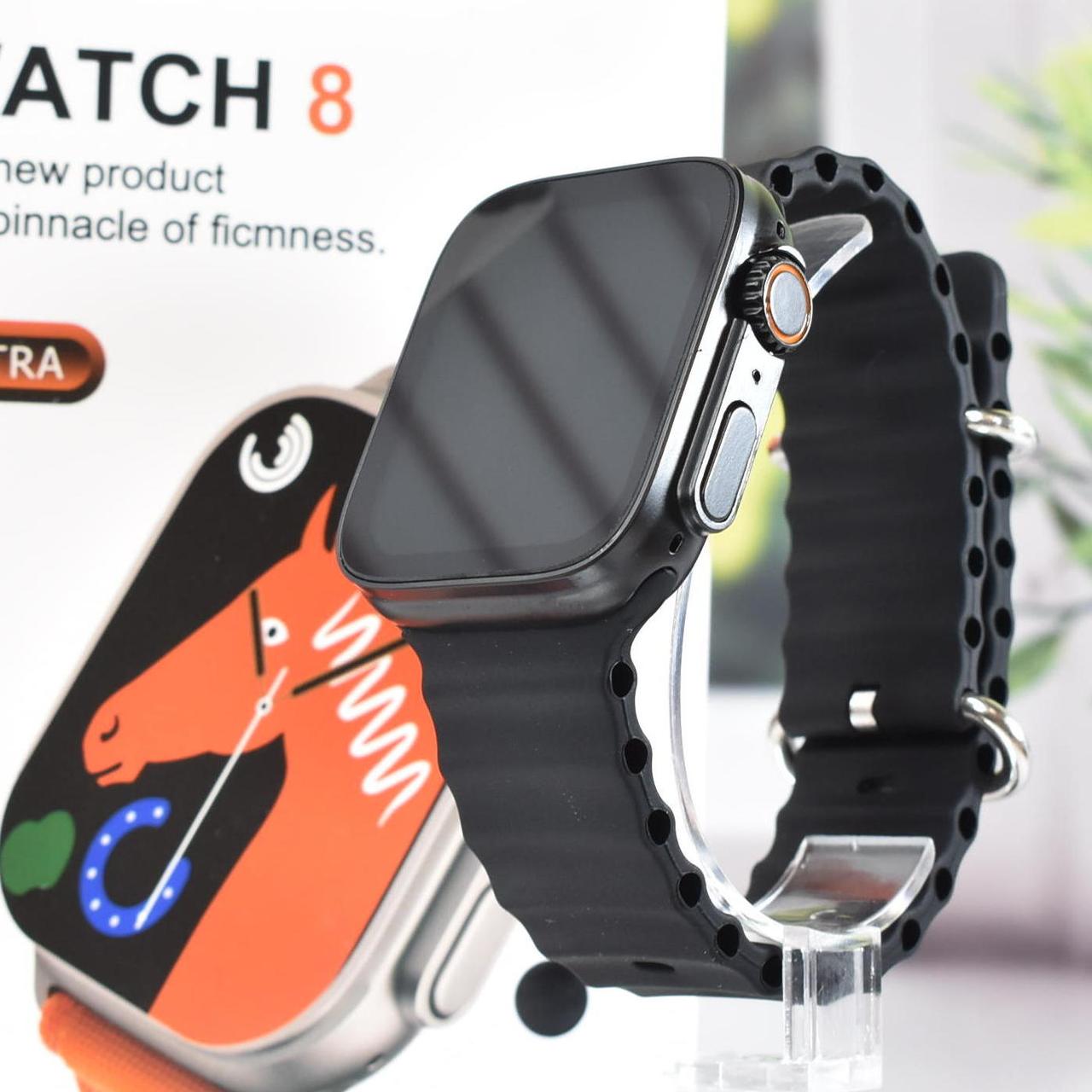 Смарт Годинник GT9 ULTRA 8 Smart watch 45 мм Black