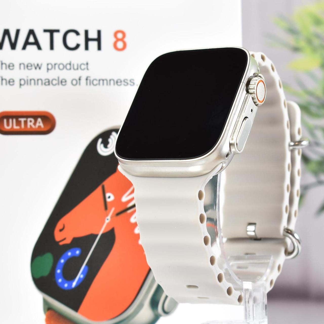 Смарт Годинник GT9 ULTRA 8 Smart watch 45 мм White
