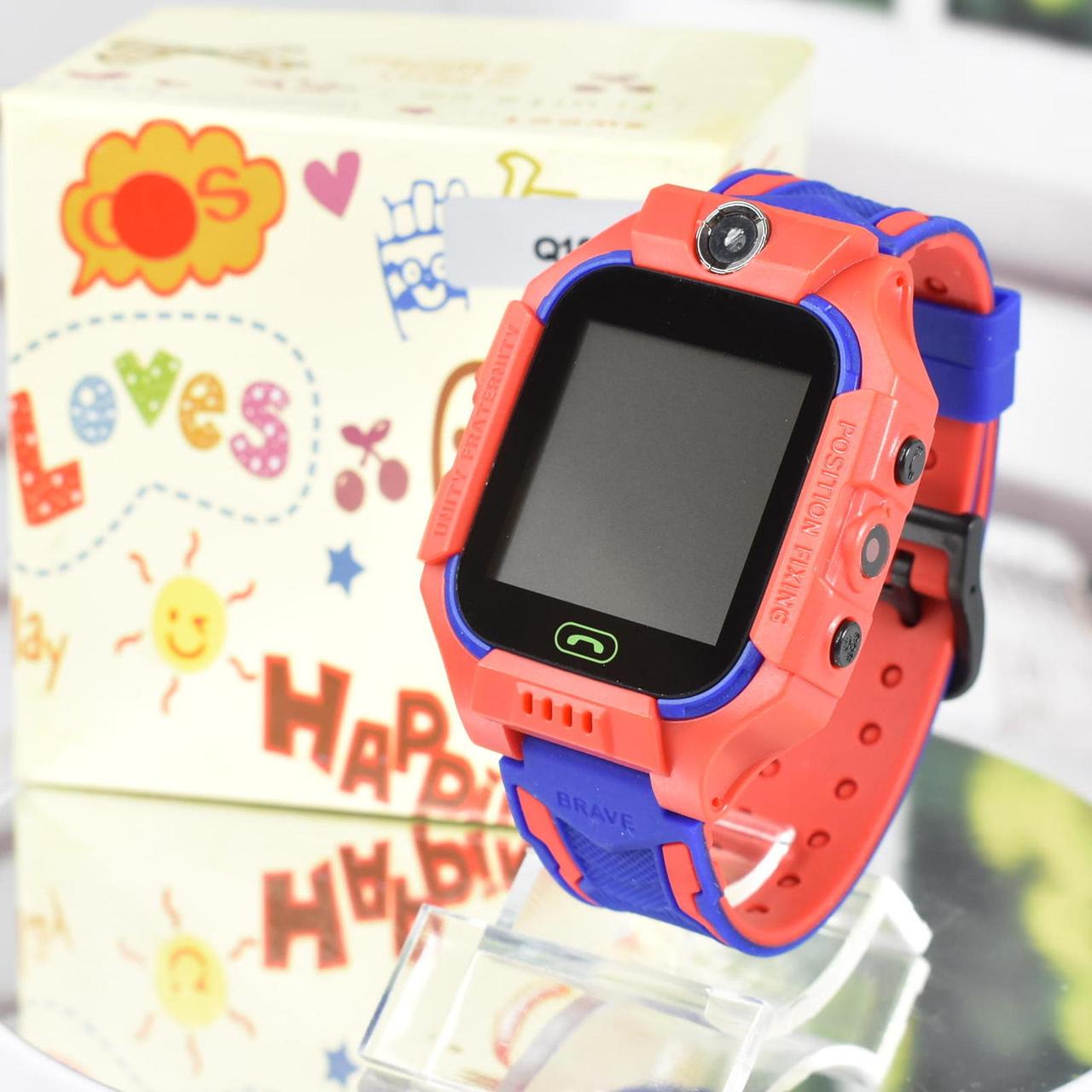 Дитячий Смарт Гомінник Baby watch q19 gps трекер red