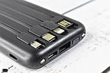 Power Bank Fast Charger Павербанк швидка зарядка 10000 mAh Black, фото 5