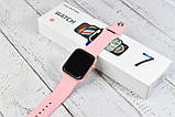 Смарт Годинник Т900 Pro Max Smart Watch з голосовим зв'язком Pink, фото 4