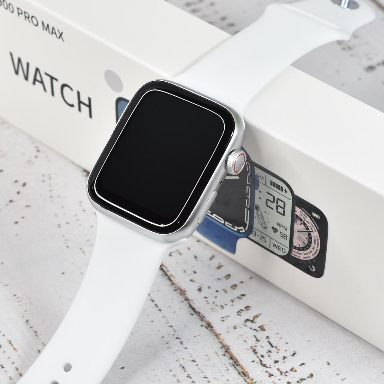 Смарт Годинник Т900 Pro Max Smart Watch з голосовим зв'язком White