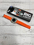 Smart Watch T900 Ultra Смарт годинник 8-го покоління AMOLED-дисплей Orange, фото 4