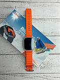 Smart Watch S8 Ultra Смарт годинник 8-го покоління удосконалена версія Amoled-дисплей Orange, фото 4