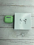 Бездротові  блютуз навушники Air pro 3 Macaroon Green, фото 4