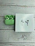 Бездротові  блютуз навушники Air pro 3 Macaroon Green, фото 5