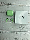 Бездротові  блютуз навушники Air pro 3 Macaroon Green, фото 6