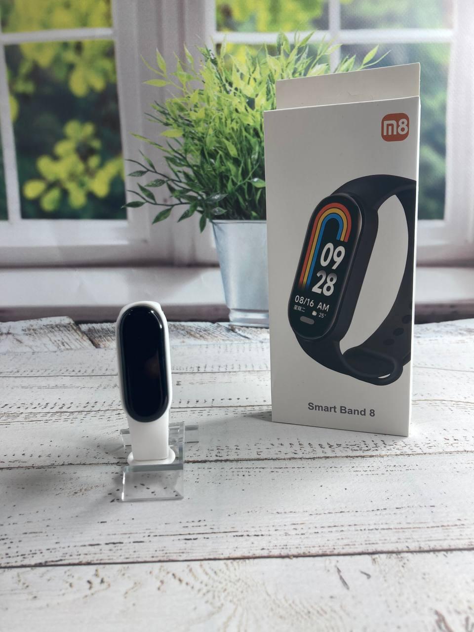 Фітнес трекер Smart Band M8 Смарт годинник М8  White